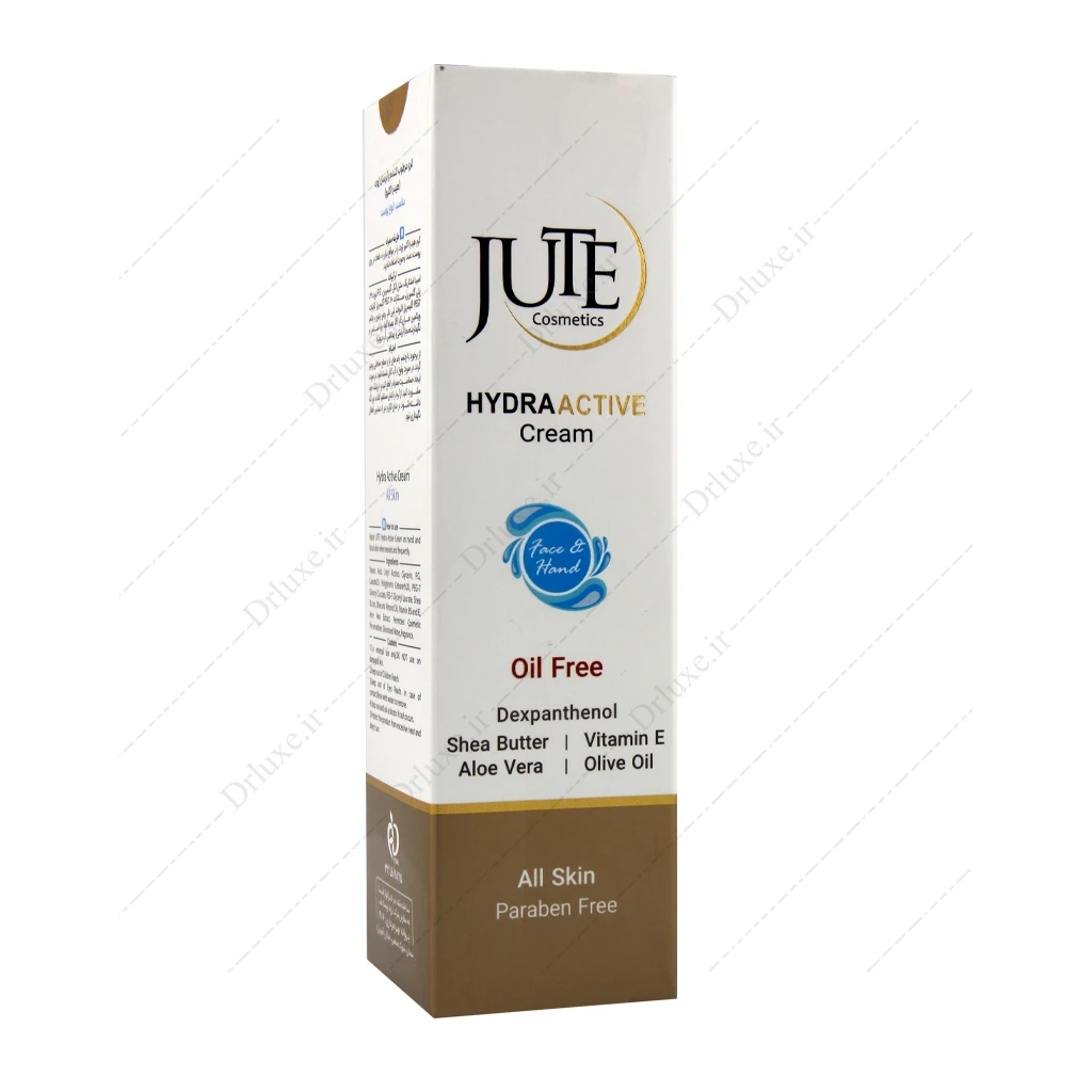 کرم آبرسان دست و صورت ژوت مدل هیدرا اکتیو 120 میلی‌لیتر